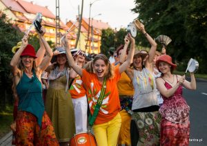 Samba parade and concert